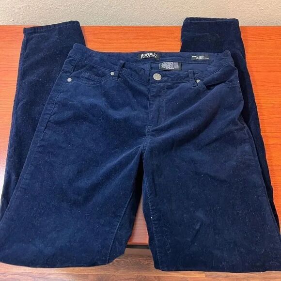 Buffalo David Britton Blue Corduroy Jeans Size 8/29. #JB6 - Picture 5 of 6